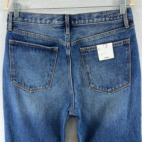 Vigoss Royce / Stitch Fix Jeans Size 29 Blue Denim Hi Rise 70’s Wide Leg NWT - Picture 7 of 13